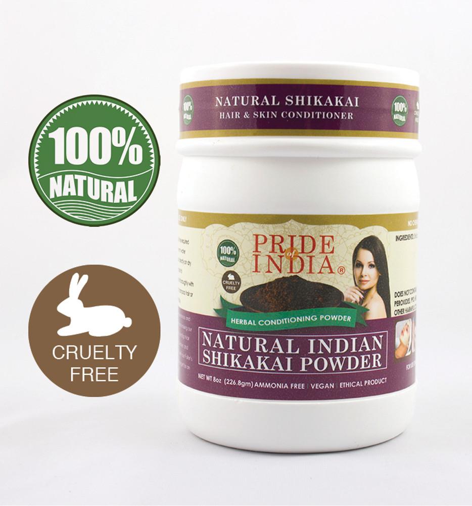 Azure Eurybia Hair Bliss Natural Shikakai Acacia herbal hair and skin conditioner in a jar, showcasing its herbal ingredients and packaging.