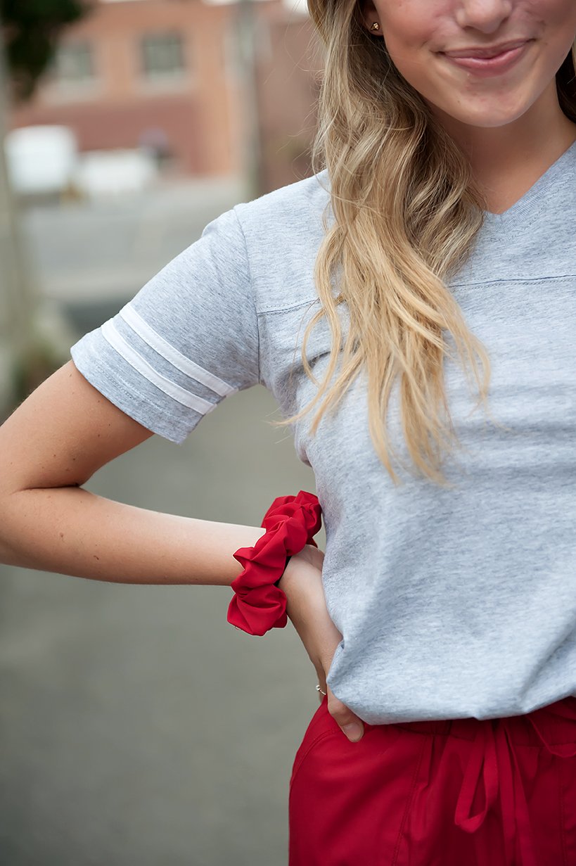 Red DT BREEZE Sporty Skirt by Lavender Danae, women&