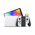 White Nintendo Switch gaming console by Bigbuy, front view showing screen and controllers.