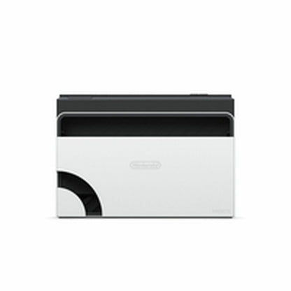 Nintendo Switch console in white from Bigbuy, showing the front view with screen and control buttons.