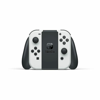 White Nintendo Switch console by Bigbuy with Joy-Con controllers, shown from the front on a white background.