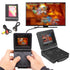 Teal Simba 8 Bits PVP Station portable video game console with colorful buttons and screen for handheld gaming.