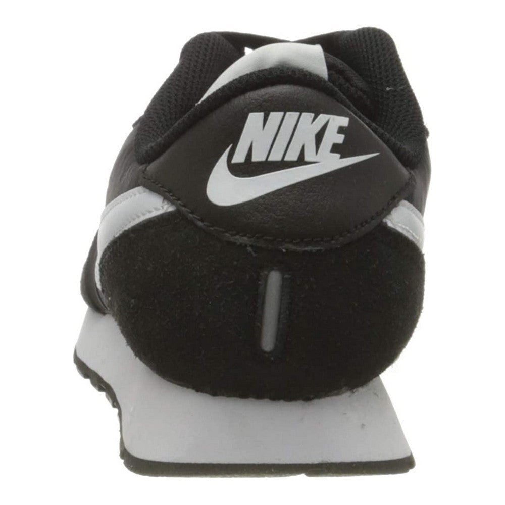 Baby Nike MD Valiant BG sports shoes for kids, navy and white color, with breathable mesh and supportive soles.