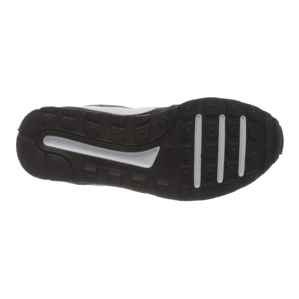 Baby Nike MD Valiant BG sports shoes for kids in black and gray, featuring breathable mesh and supportive sole.