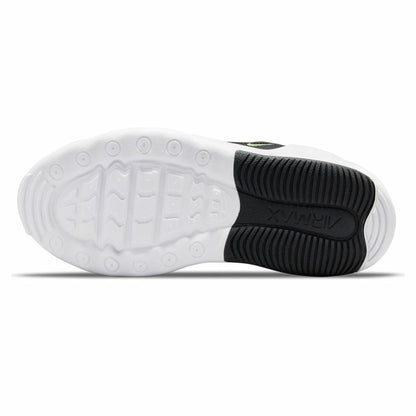 Black Nike Air Max Bolt B sports shoes for kids, toddler athletic sneakers with breathable design and sporty style.