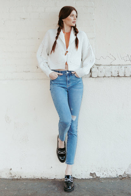 Destructed Skinny Jeans