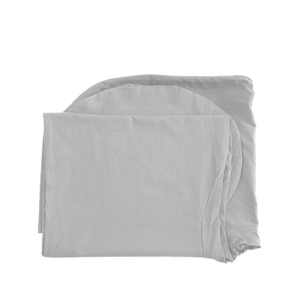 Ultramarine Dione maternity pregnancy pillow case with nursing and body support features, designed for comfortable feeding and sleeping.