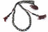 Silver Hestia Buddha Om Meditation Prayer Mala with religious beads and intricate design for mindfulness and spiritual practice.