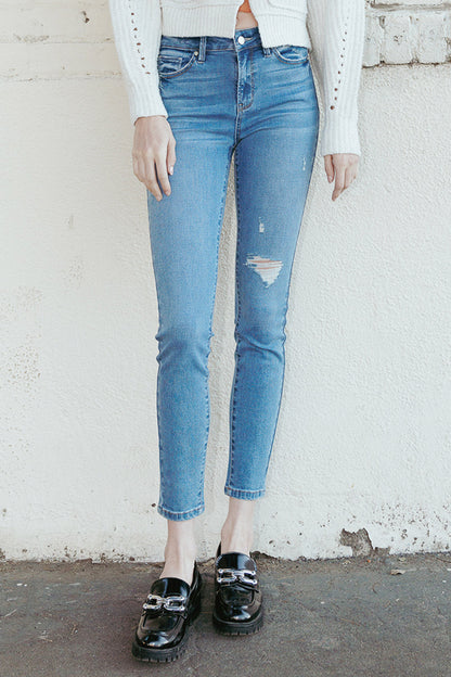 Destructed Skinny Jeans