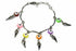 Silver Hestia Age Old Charms bracelet with intricate charms and detailed silver design, worn on a wrist.