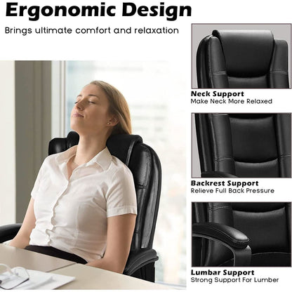 Ergonomic Executive Chair Lumbar Support Height Adjustable