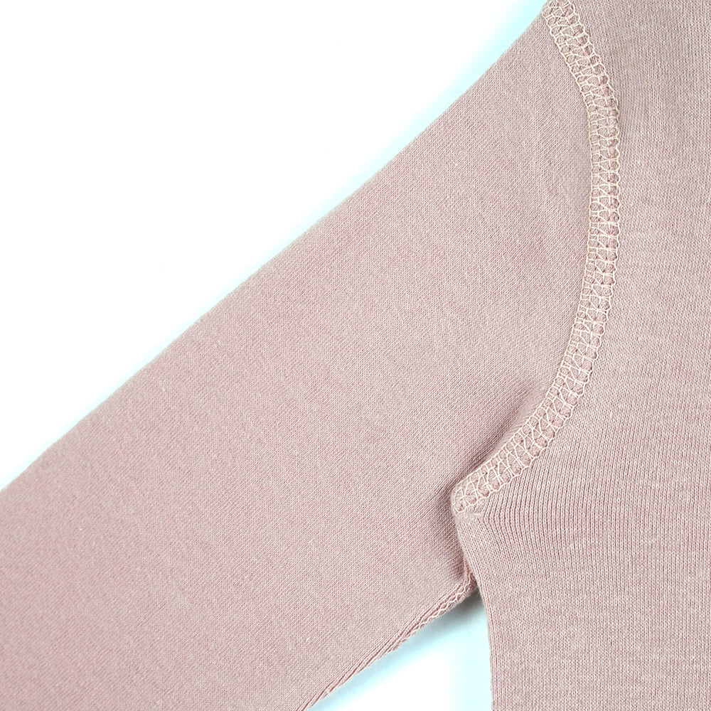 Organic cotton baby toddler pajamas set with high-tension flat seams, featuring a soft, comfortable design by Amber Erebus.