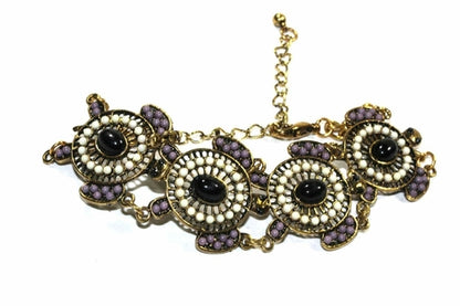 Colorful bead drop turtle bracelet by Silver Hestia featuring vibrant beads and a turtle charm, stylish and handcrafted jewelry.