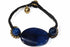 Blue Agate Slice and Round Bracelets by Silver Hestia featuring polished stones and a stylish beaded design.