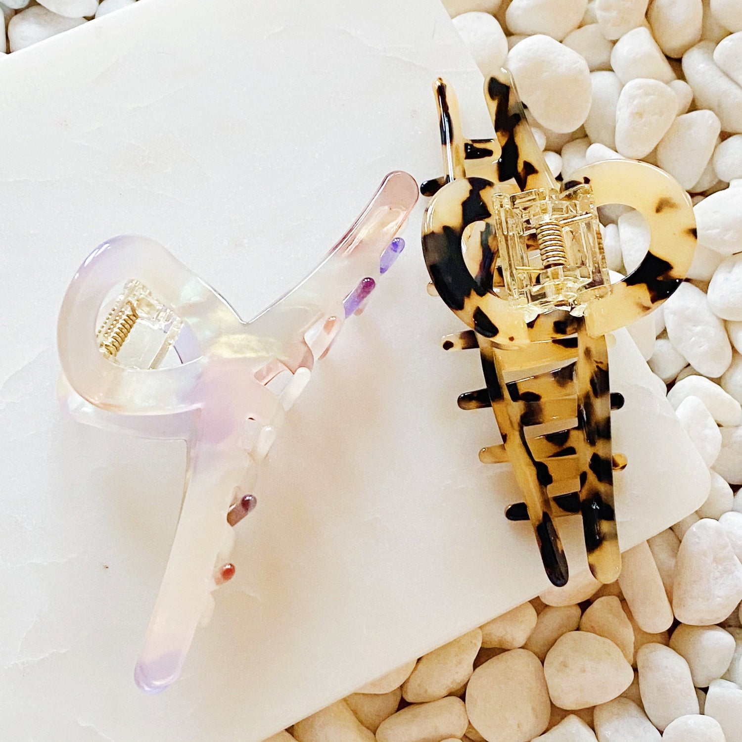 Fuchsia Hercules Barely There Hair Claw jewelry accessory in gold with sleek, minimalist design for hair styling.