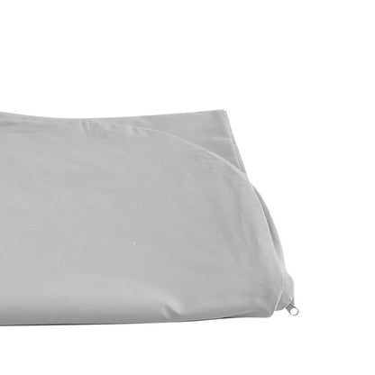 Ultramarine Dione maternity pregnancy pillow case, soft fabric for nursing and sleeping body support, in neutral color.