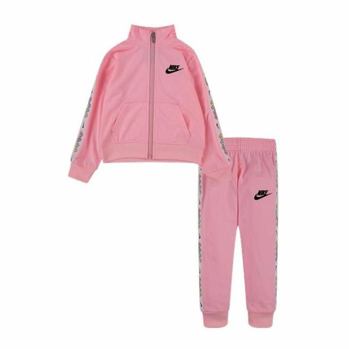 Pink Nike V-Day baby sports outfit from Bigbuy, featuring soft fabric and playful design for infants&