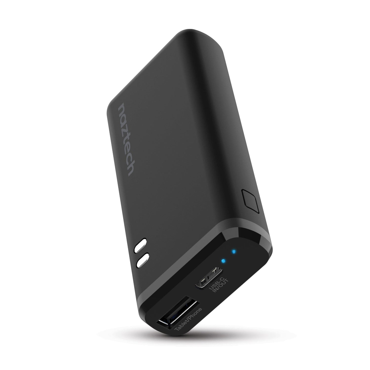 Sky Iapetus Naztech 4000mAh USB-C and USB power bank with 13-hour battery life, portable mobile and laptop accessory
