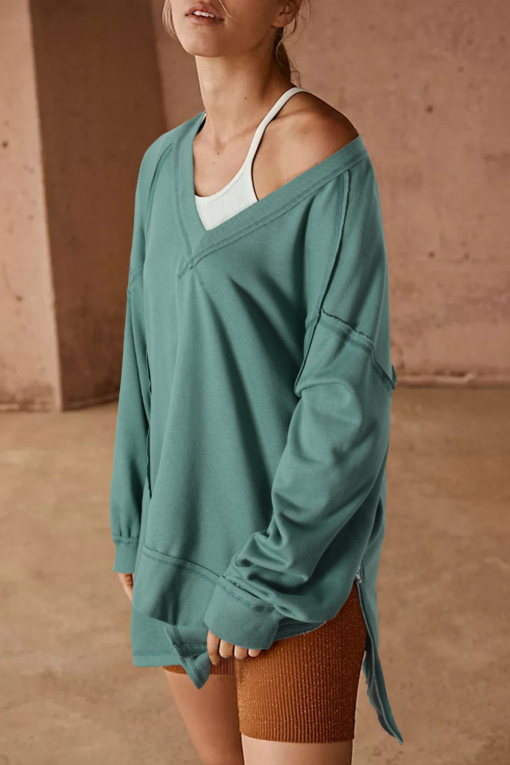 Elegant Start2Finish blouse with matching accessories, featuring a stylish design and comfortable fit for versatile wear.