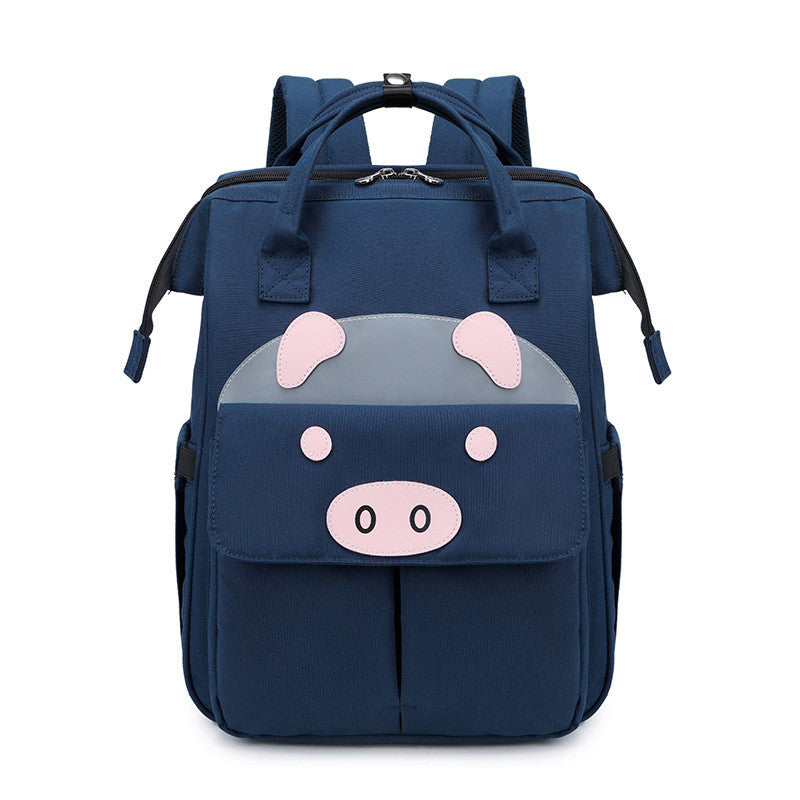 Maroon Asteria portable large capacity mummy bag with cute design, suitable for daily use, made of durable fabric.