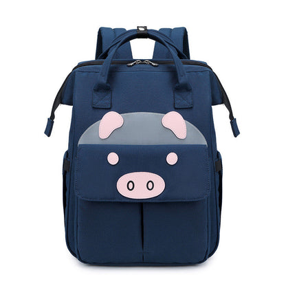 Maroon Asteria portable large capacity mummy bag with cute design, suitable for daily use, made of durable fabric.