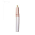 Maroon Asteria electric eyebrow trimmer, USB rechargeable hair removal razor with portable design for precise grooming.