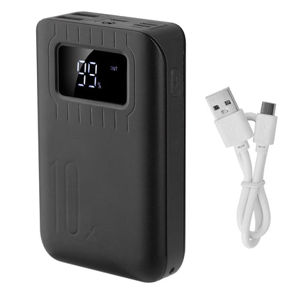 Pear Daisy 1W portable power bank with dual USB ports for charging devices on the go, compact external battery pack.