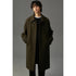 Carmine Juneberry Winter Elegance Wool Coat showing a luxurious, warm coat with a tailored fit and stylish collar.