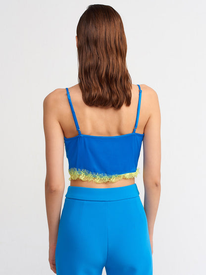 Lace detailed women&
