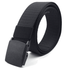Black Lavender XGear tactical nylon belt with adjustable strap and plastic buckle, suitable for outdoor and military use