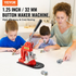 Start2Finish VEVOR 32mm button maker machine with badge punch press kit, including button parts, circle cutter, and DIY gift supplies.