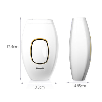 Salmon Lucky Face To Feet Laser Hair Remover device with sleek design, suitable for full-body hair removal and skincare.