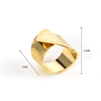 Large stainless steel women&