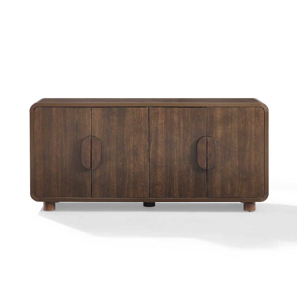 Start2Finish Millie Sideboard with sleek wood finish, featuring multiple drawers and cabinet doors for stylish storage.