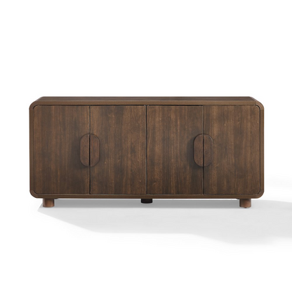 Start2Finish Millie Sideboard with sleek wood finish, featuring multiple drawers and cabinet doors for stylish storage.