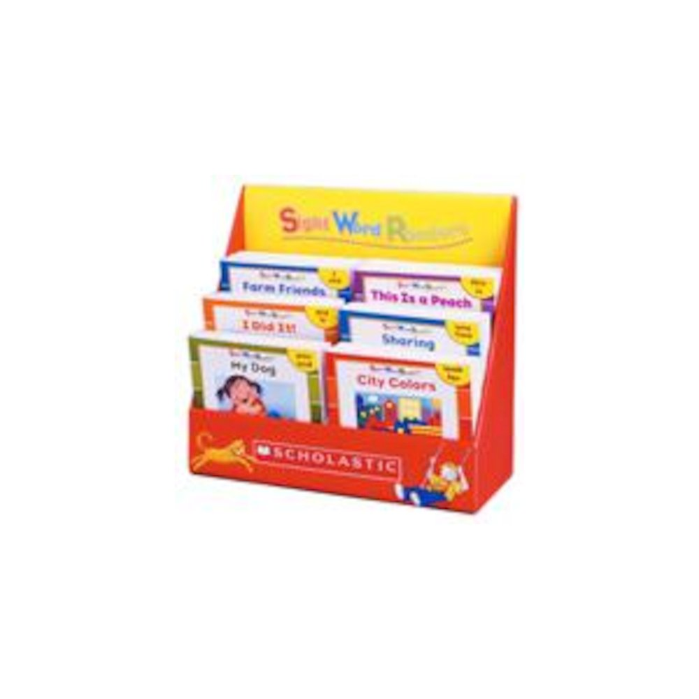 Start2Finish Sight Word Readers Set of educational books with colorful pages for early reading practice and literacy development.
