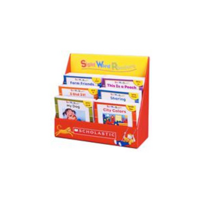 Start2Finish Sight Word Readers Set of educational books with colorful pages for early reading practice and literacy development.