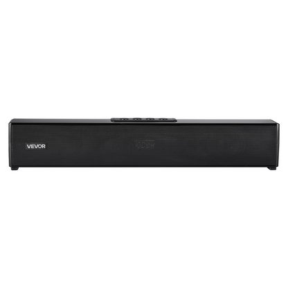 Start2Finish 17-inch VEVOR sound bar for smart TV with remote, Bluetooth, AUX, and 80W surround sound for home theater audio