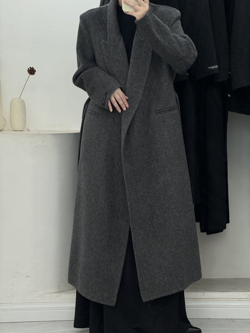 Red angora women&