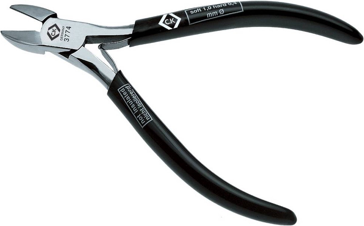 C.k t3774 electronics and precision mechanics side cutters with bevel 120 mm