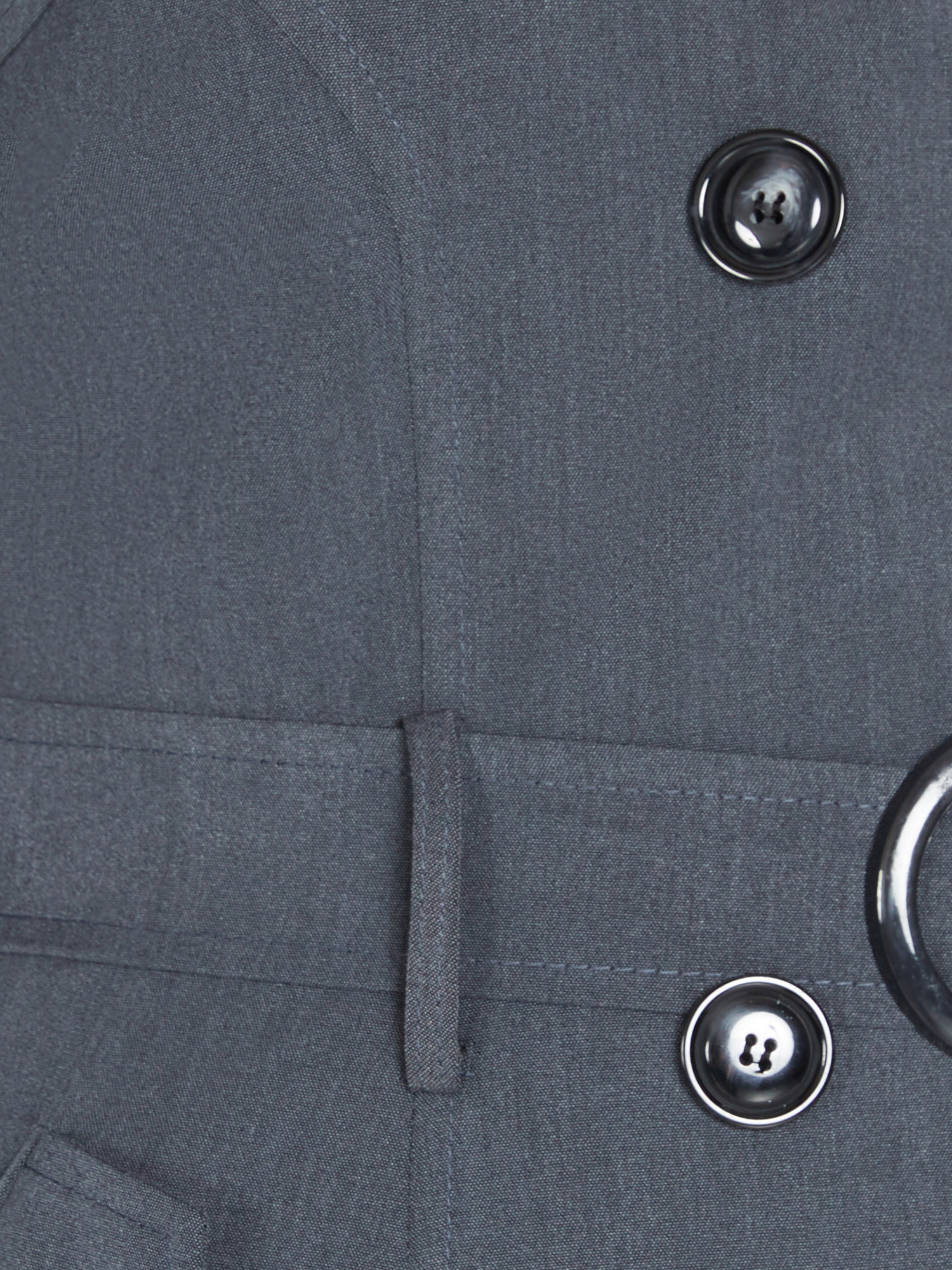 Gray Rose Eleusis double-breasted trench coat for spring and summer, stylish jackets and coats with classic design.