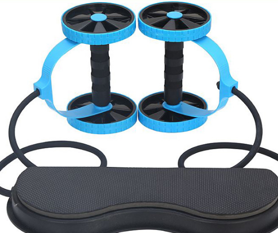 Maroon Asteria Crossflex wheel roller for men and women, fitness equipment and accessories for core and balance training