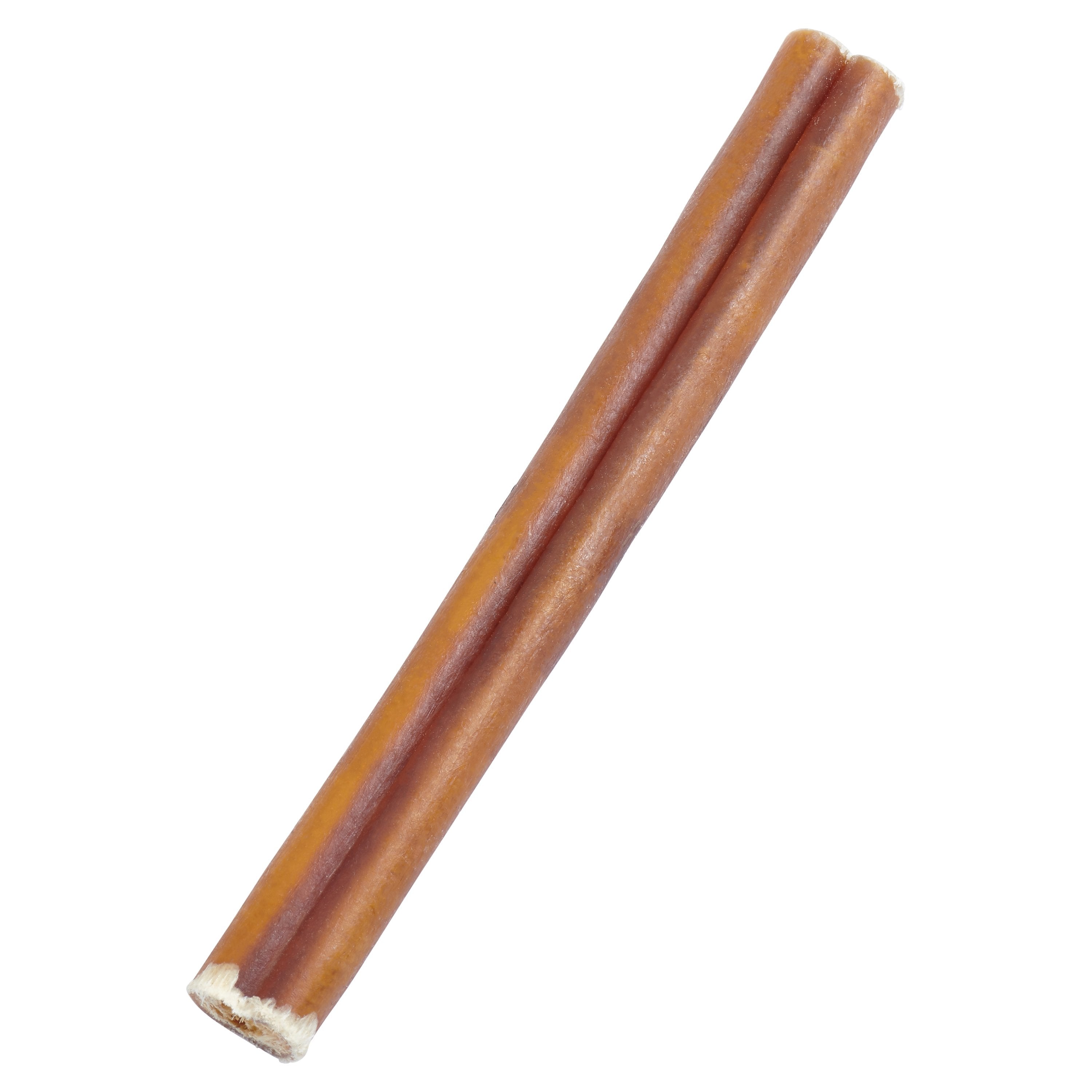 Ultramarine Daisy Brazilian grass-fed beef bully sticks for pets, showing natural beef treats on a neutral background.