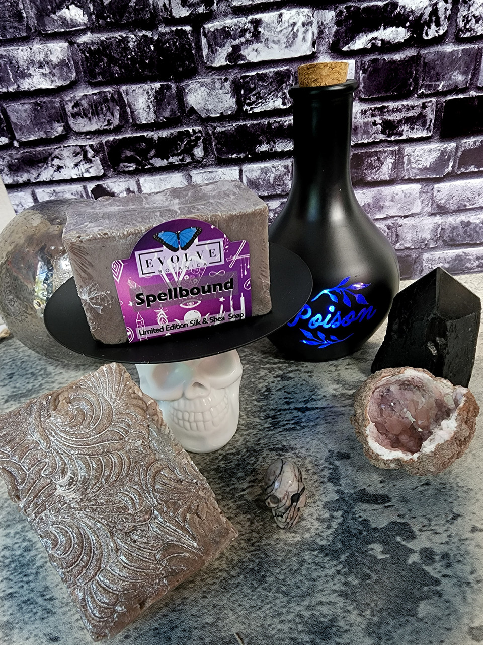 Start2Finish Spellbound seasonal soap for bath and body, featuring a Halloween-themed design with vibrant colors and spooky motifs.