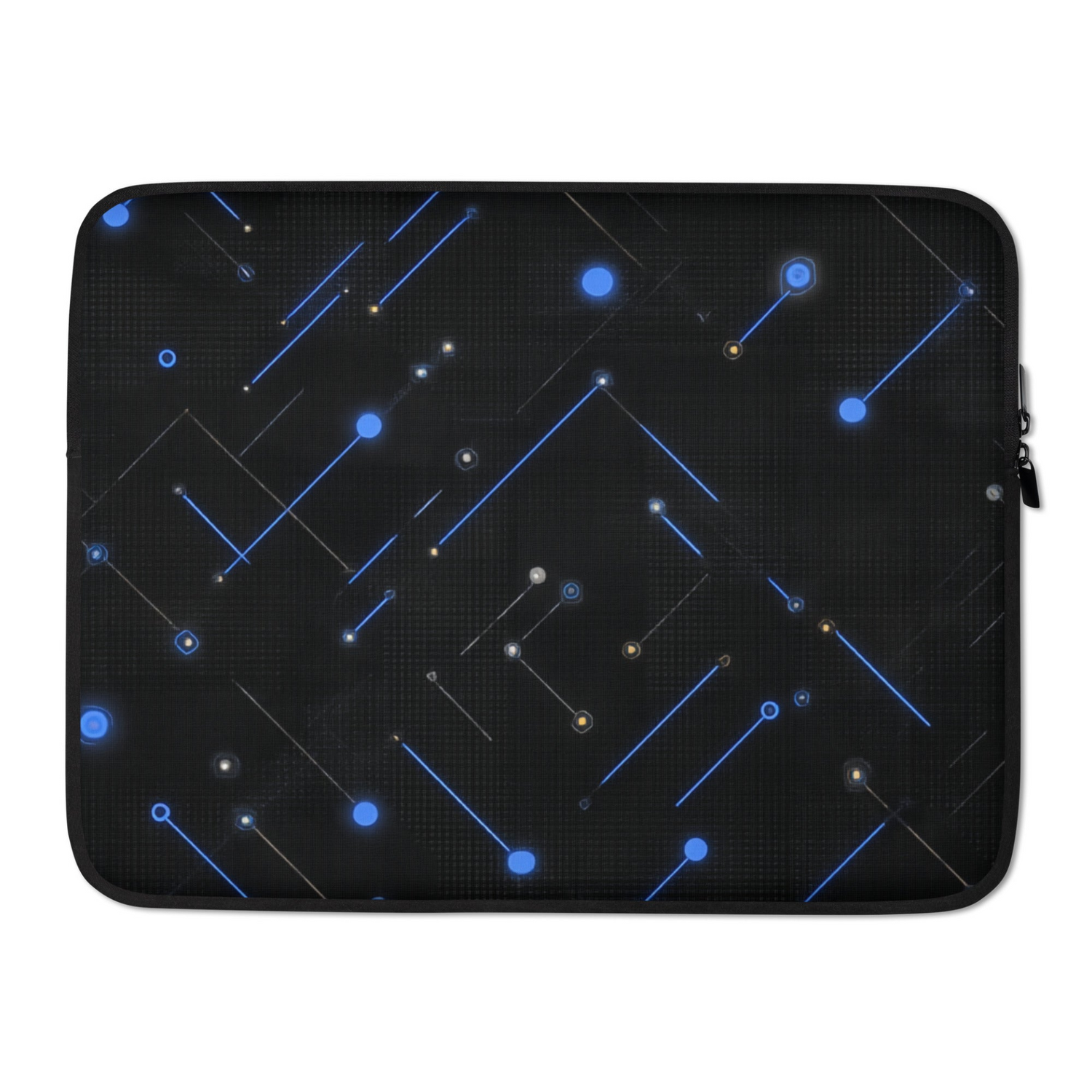 Start2Finish Neo Tech Laptop Sleeve in black, padded electronics case with zipper closure for laptops and tablets.