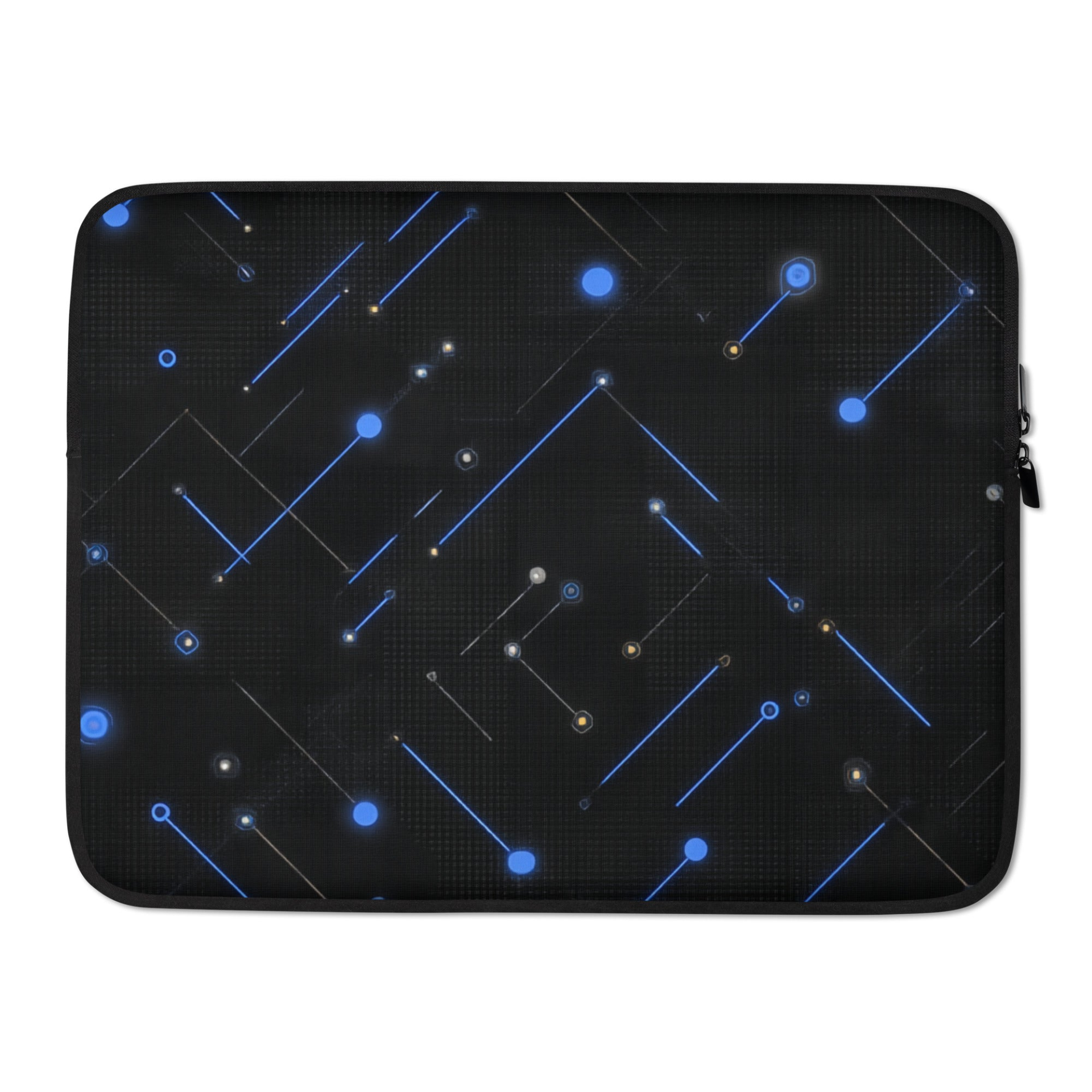 Start2Finish Neo Tech Laptop Sleeve in black, padded electronics case with zipper closure for laptops and tablets.