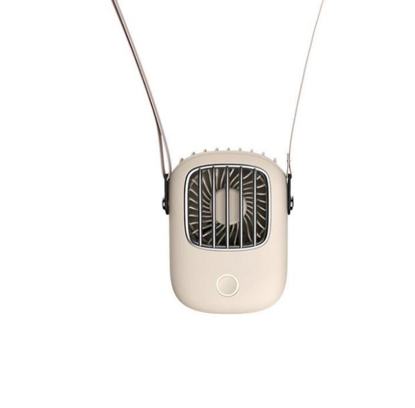 Maroon Asteria portable mini USB fan with 5V rechargeable air cooler, compact and ideal for home improvement.