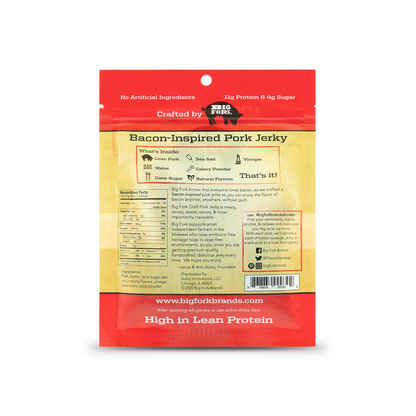 Start2Finish Craft Pork Jerky Collection with 24 bags featuring three flavorful varieties of pork jerky in resealable bags.