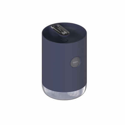 Maroon Asteria portable wireless USB water mist diffuser humidifier for home, showing compact design and water reservoir.