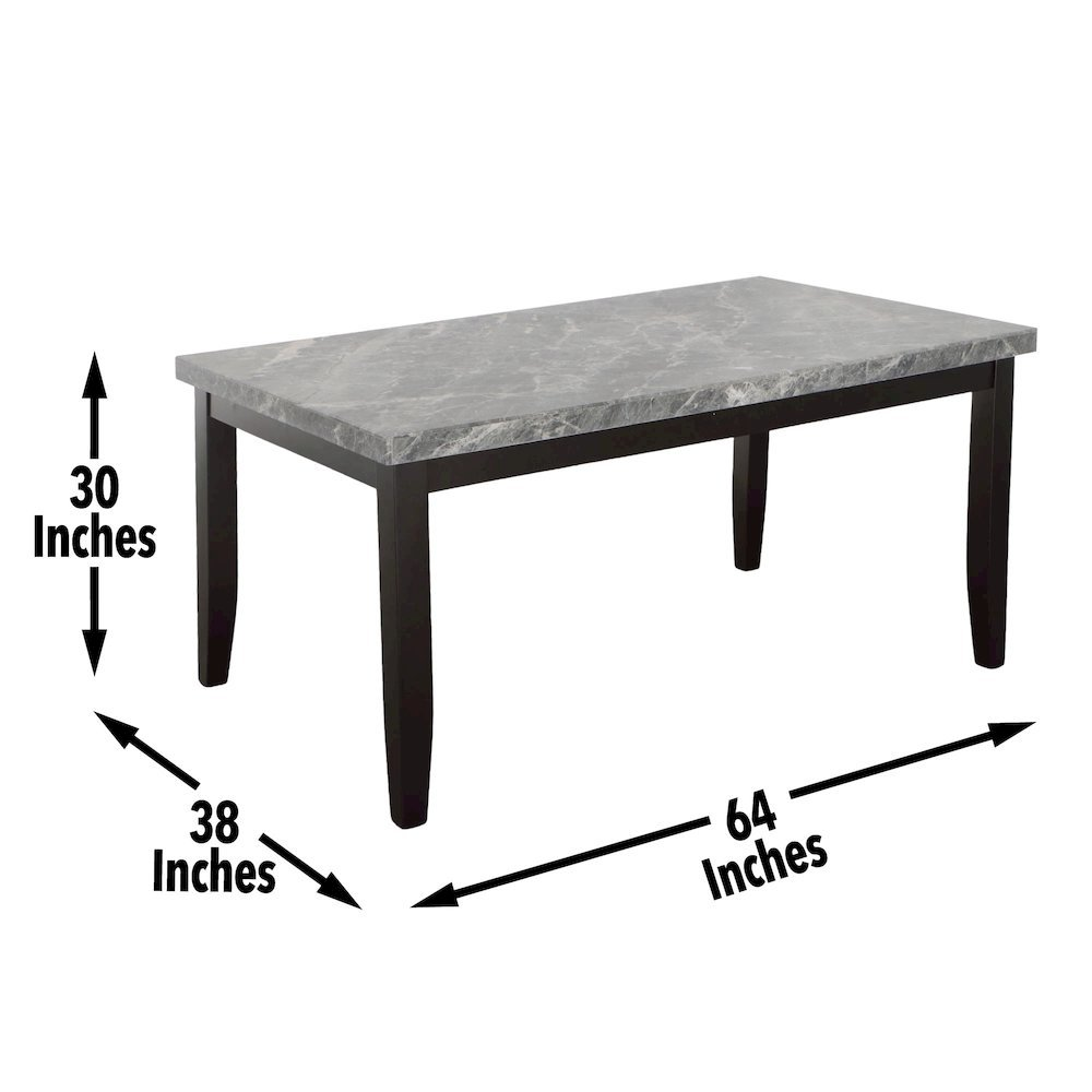 Start2Finish Napoli 6-piece furniture set with modern design, including various wood finish pieces for living room decor.